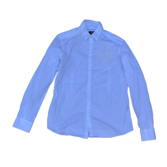 Fendi Dress Shirt Size 41 White - Picture 3 of 12